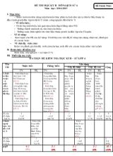 Đề thi học kỳ II môn Lịch sử 6 năm học 2014-2015